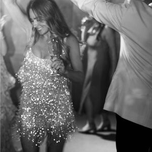 Womance “Candy” mini beaded party dress